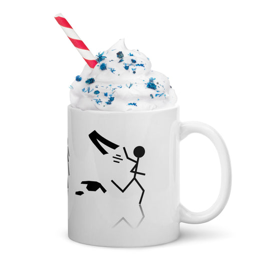 Run to get naked mug